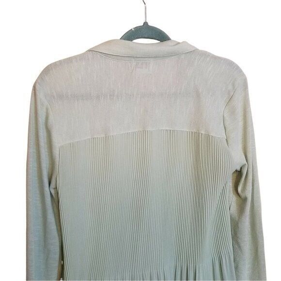 Eye Lash Couture Womens Sz XS Mint Green Solid Long Sleeve Cardigan Sweater - Picture 3 of 9